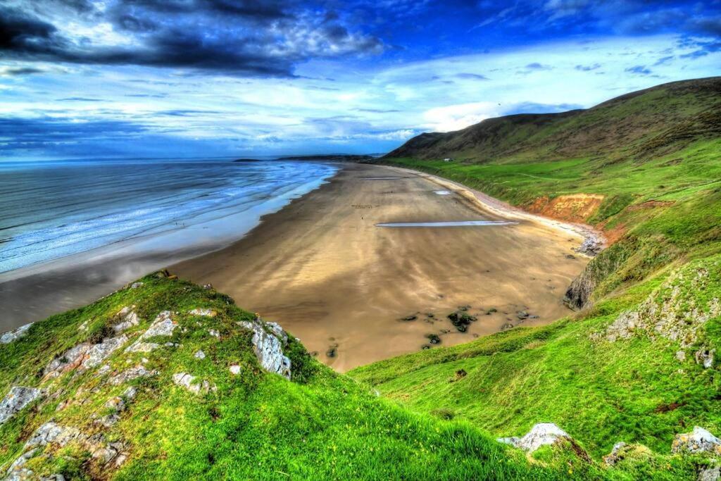 Ocean Breeze, Gower Holiday Village. Allows Dogs Swansea Esterno foto